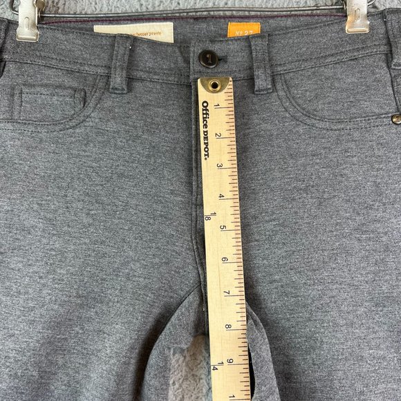 Pilcro and the Letterpress pant Sz 27 Serif Gray Moto Pants - Picture 6 of 10